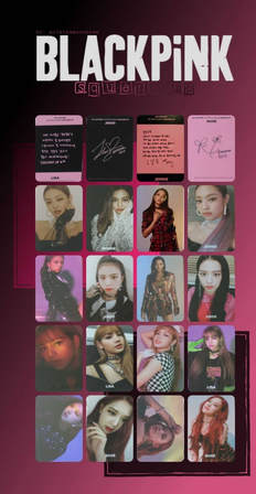Official: BLACKPINK The Album PHOTOCARD ONLY 
